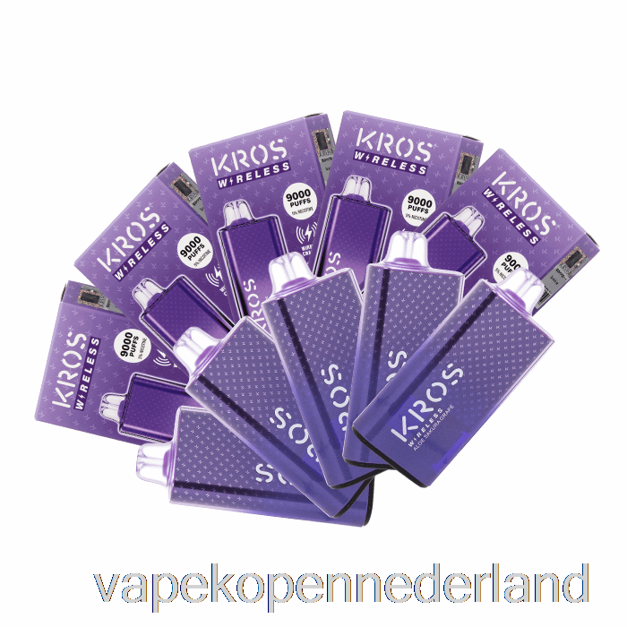 Elektronische Sigaret Vape Kros Wireless 9000 Wegwerp (10-pack)